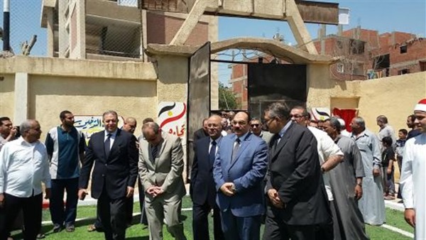 محافظ القليوبية يفتتح