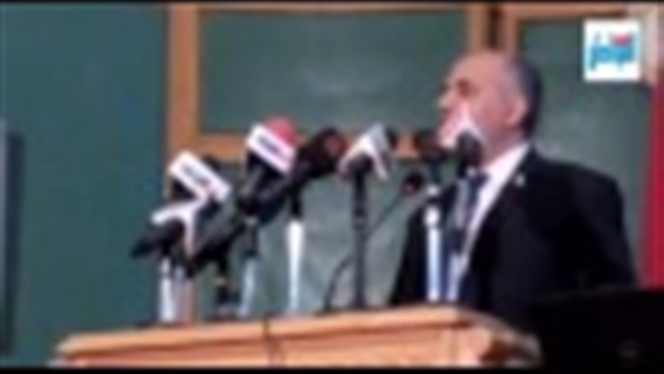 وزير الموارد المائية