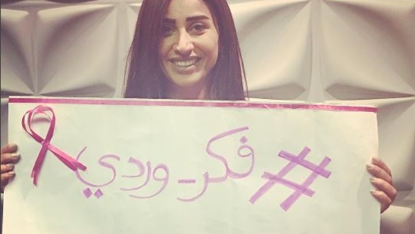 الفنانة دينا الشربيني