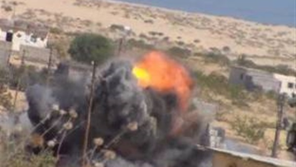 إنفجار بالشيخ زويد