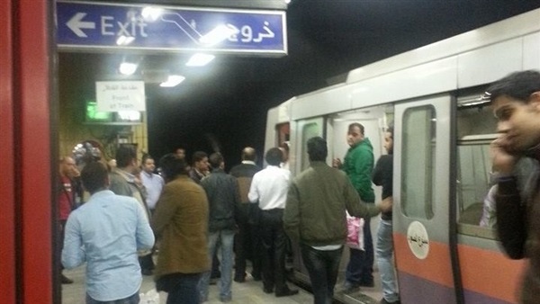 هلع بمحطة مترو الدقي