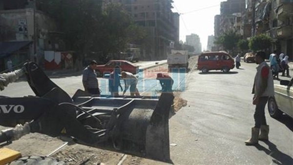 ترميم مزلقان العزبة