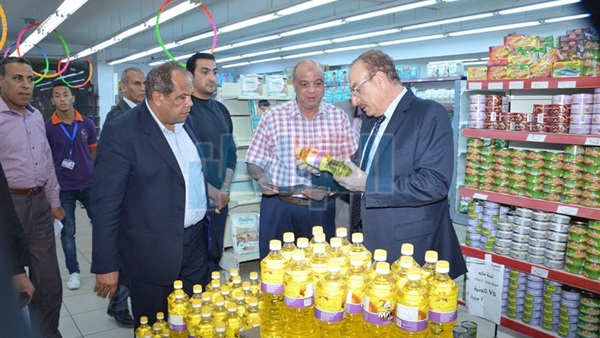محافظ بني سويف يفتش