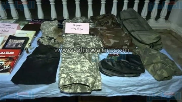 مجموعة من المضبوطات
