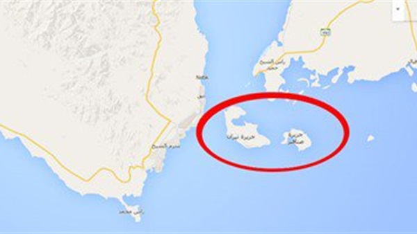 جزيرتا تيران وصنافير