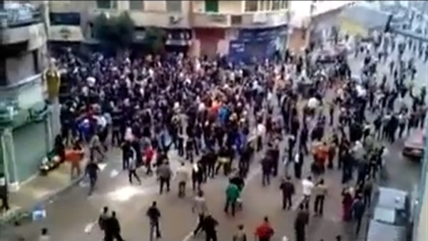 فيديو زائف للتظاهر