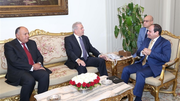 لقاء السيسي بـ المفوض