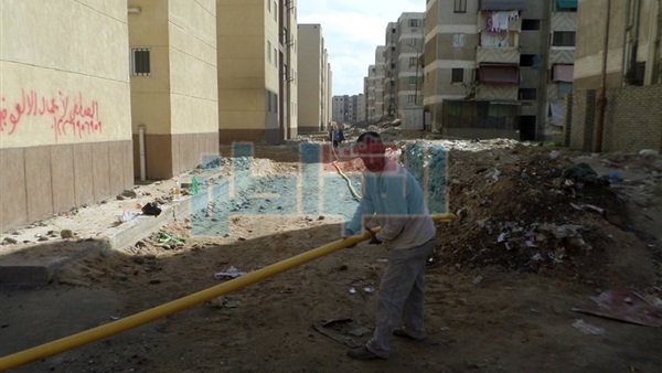 بدء مد الشبكات الأرضية