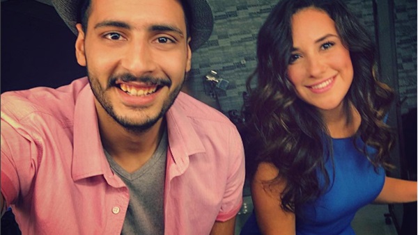 يسرا اللوزي وحامد