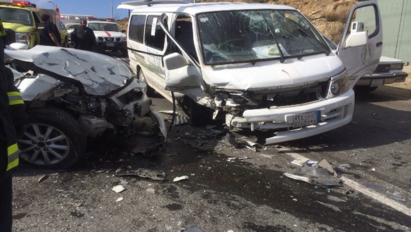 حادث تصادم بالقليوبية