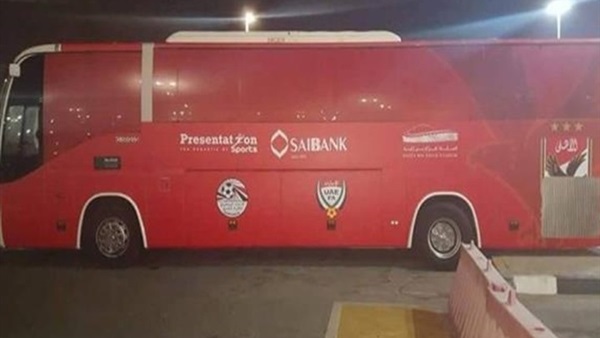 تعرض أوتوبيس النادي