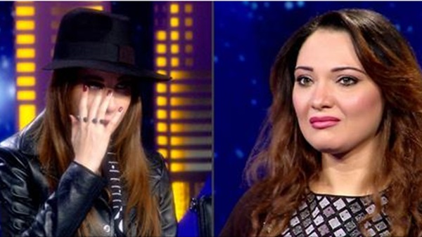 نانسي عجرم وهي تبكي