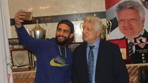 مرتضى منصور برفقة