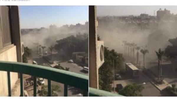 لحظة تفجير كمين الهرم