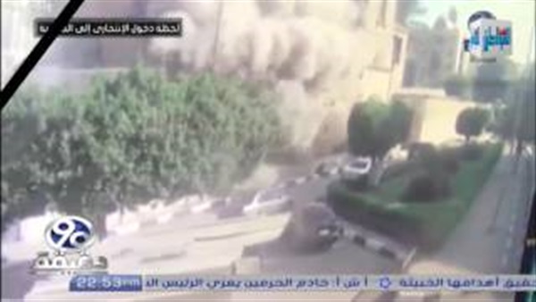 لحظة تفجر الكنيسة
