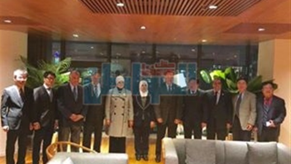 وفد جامعة السويس
