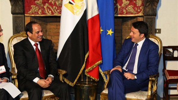 السيسي ورئيس وزراء