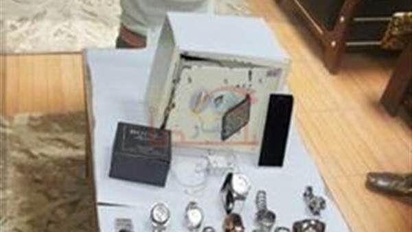المتهم والمضبوطات