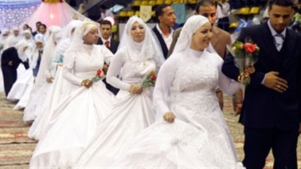 حفل زفاف جماعي ،