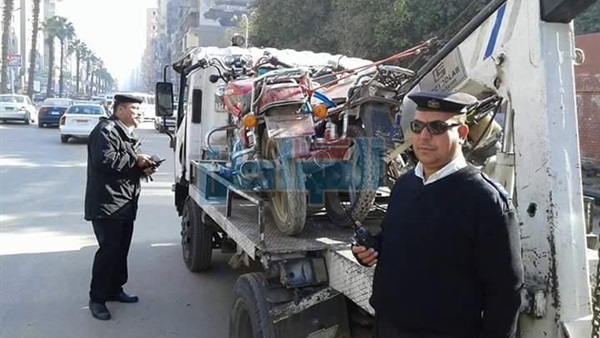 حملات مرورية بشارع