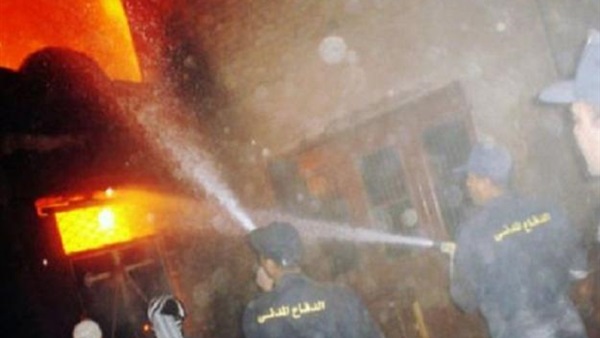 السيطرة علي حريق