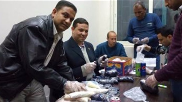 رجال الجمارك والمضبوطات