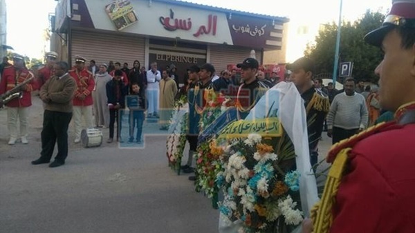 وصول جثمان شهيد العريش