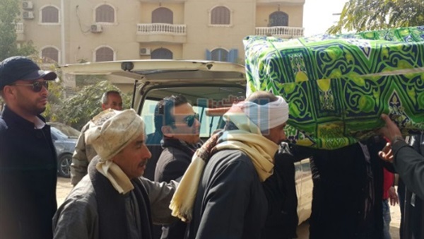 تشييع جثمان والدة