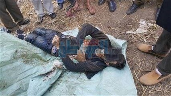 جثة شاب مقتول بالمنوفية