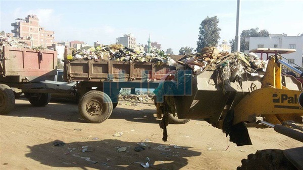 رفع القمامة من شوارع