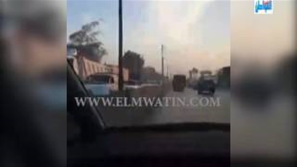 شلل مروري بطريق الأسكندرية