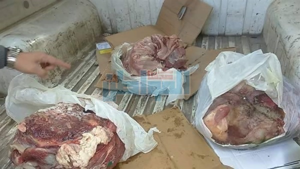 اللحوم الفاسدة التي