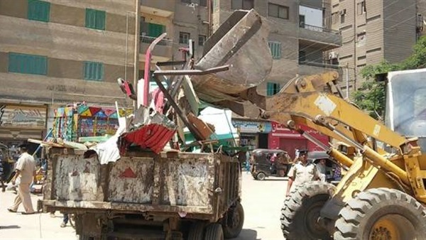 ازالة اشغالات في