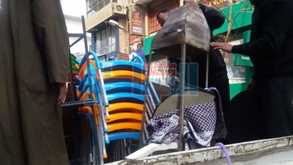 جانب من حملة إزالة
