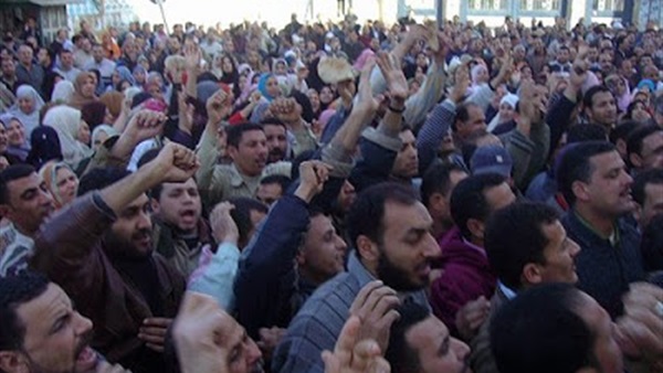 محامو المحلة يضربون