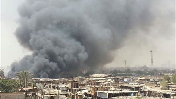 صورة من الحريق