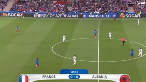 مباراة فرنسا وألبانيا