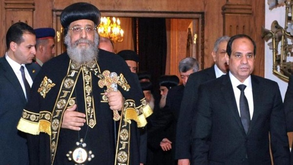 الرئيس والبابا تواضروس