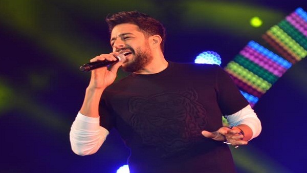 محمد حماقي خلال الحفل