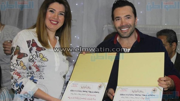 تكريم ابطال مسلسل