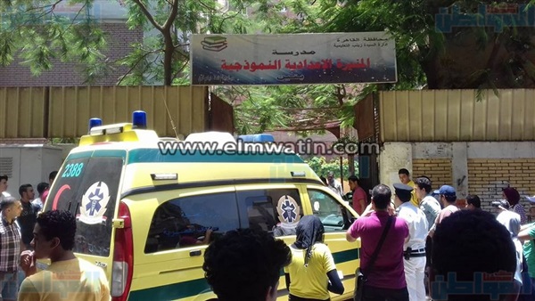 نقل طالب اصيب بحالة