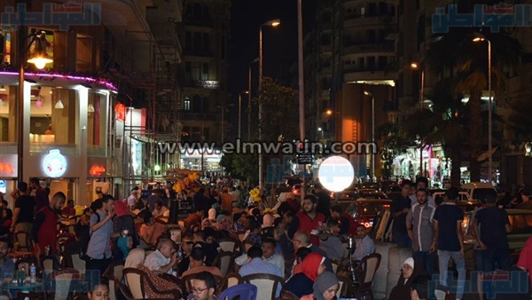 اقبال كبير على الكافيهات