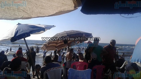 إقبال كبير على شواطئ
