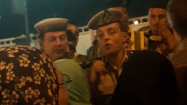 أثناء تفقد القسم