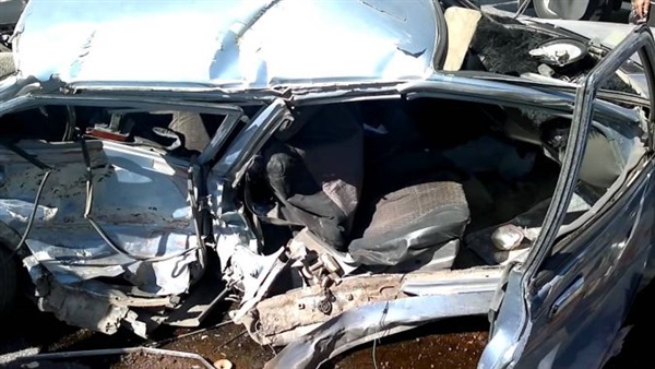 حادث تصادم سيارة
