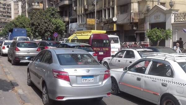 زحام مروري بالجيزة