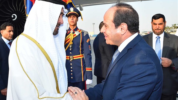 السيسي وبن زايد