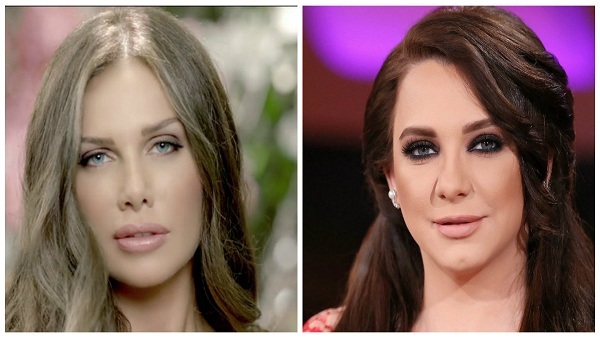 سلاف فواخرجي و نيكول