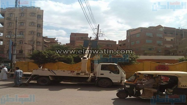 صيانة وتركيب أعمده