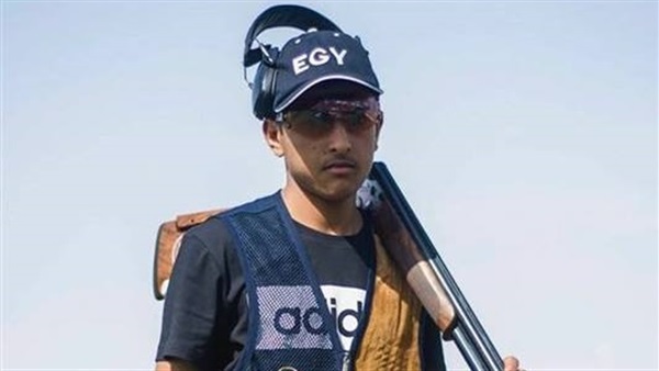 لاعب منتخب مصر للرماية